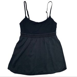 Lululemon Bliss Tank Black Tencel w Shelf Bra 6
